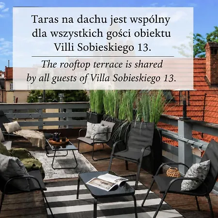 Apartman Sobieskiego 13 - Family House With Sky Terrace By Lion Sopot